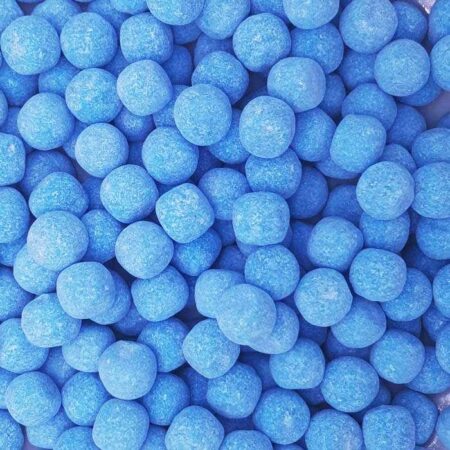 blue sour bonbons