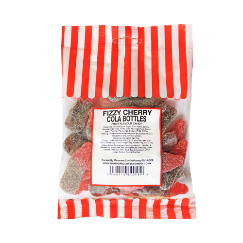 Fizzy Cherry Cola Bottles 140g