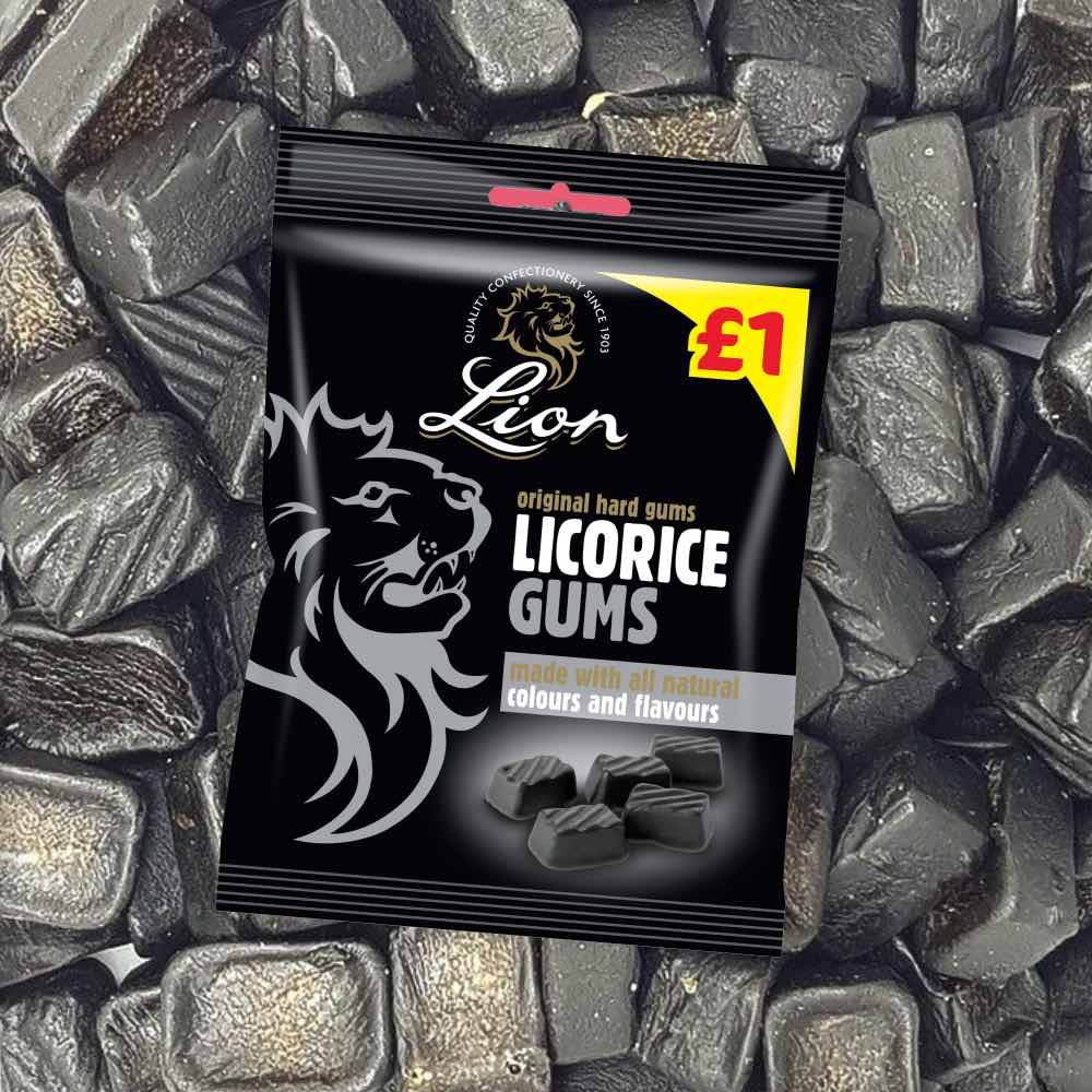 Lion’s Licorice Gums 150g