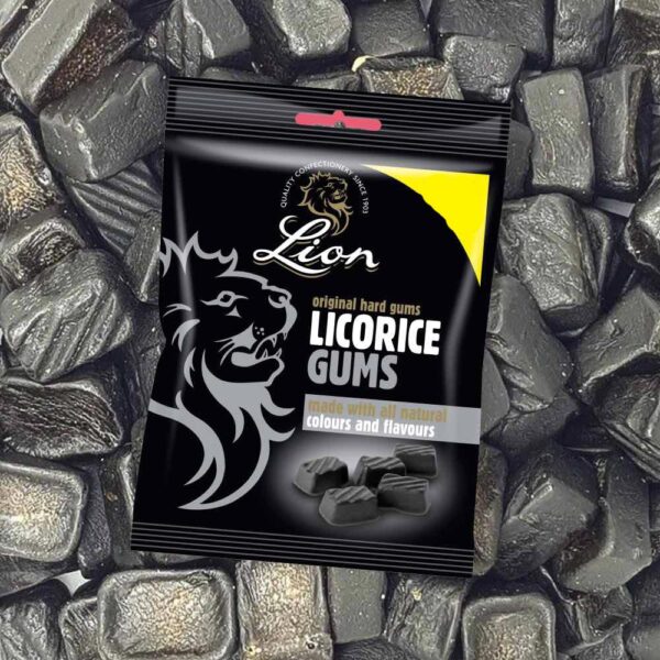 Lion’s Licorice Gums 130g x12