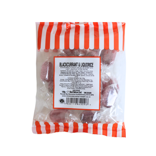 Blackcurrant & Liquorice 140g