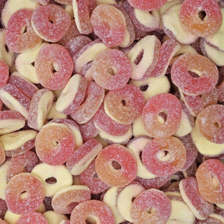 Fizzy Peach Rings 140g