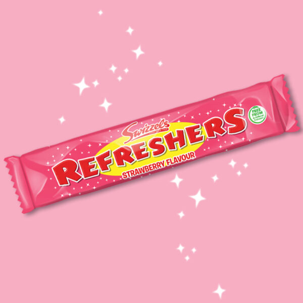 Swizzels Refreshers Strawberry Chew Bars x60