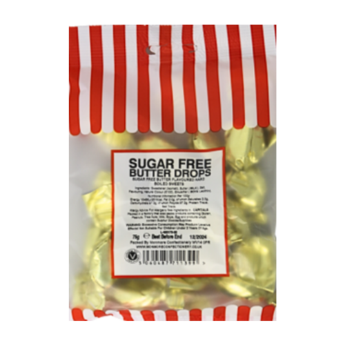 Sugar Free Butter Drops 75g