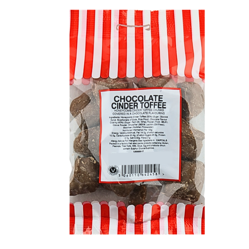 Chocolate Flavour Cinder Toffee 100g