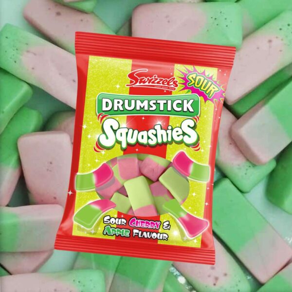 Drumstick Squashies Cherry & Apple 120g x12