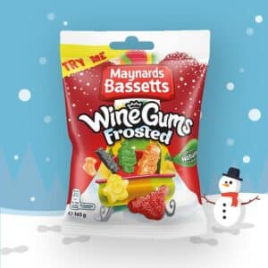 frosted wine gums
