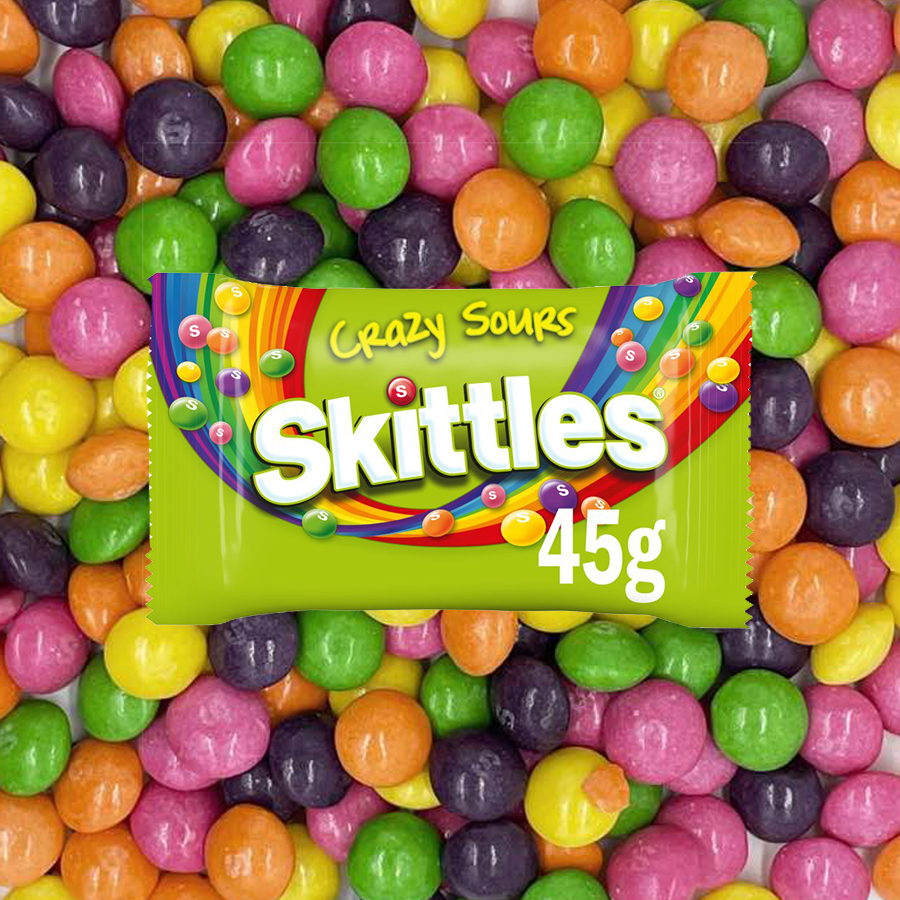 Skittles Crazy Sours 45g
