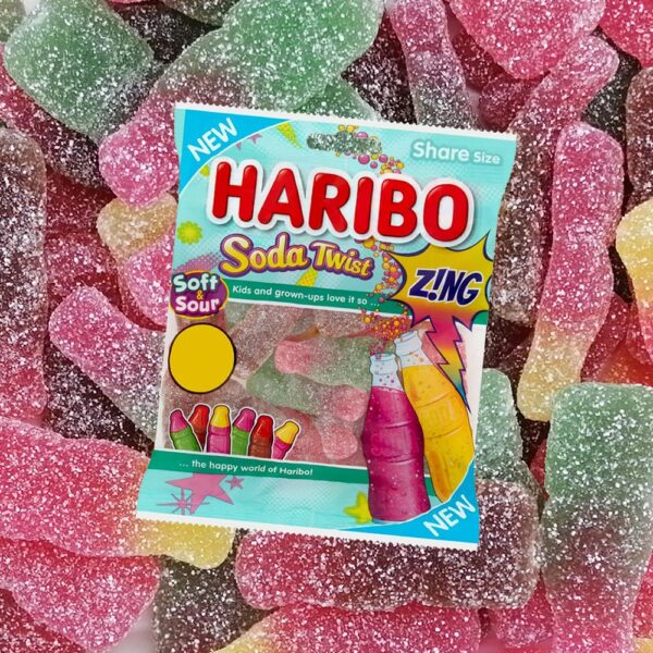 Haribo Soda Twists 140g x12