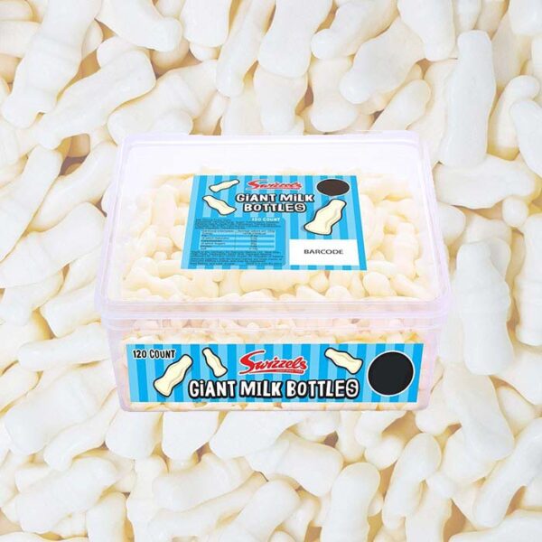 Swizzels Giant Milk Bottles Tub