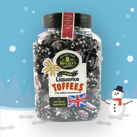 walkers liquorice jar