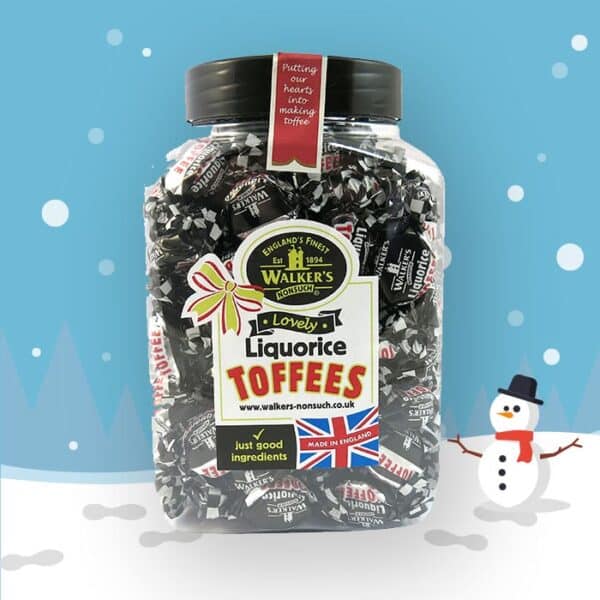 walkers liquorice jar