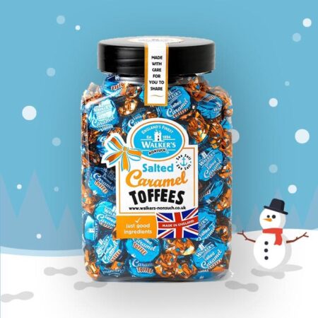walkers salted caramel jar