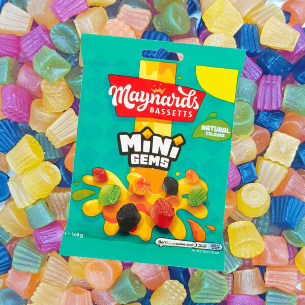 Maynards Mini Gems 130g x10
