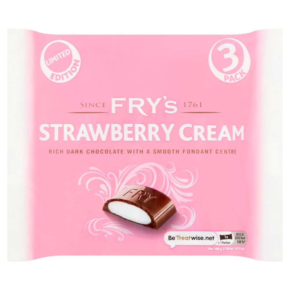 Fry’s Strawberry Cream 3pk
