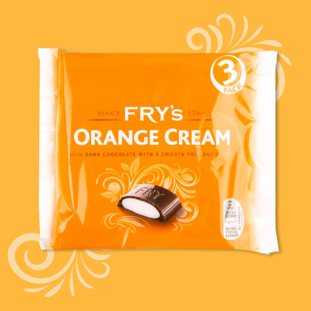 Fry’s Orange Cream 3pk