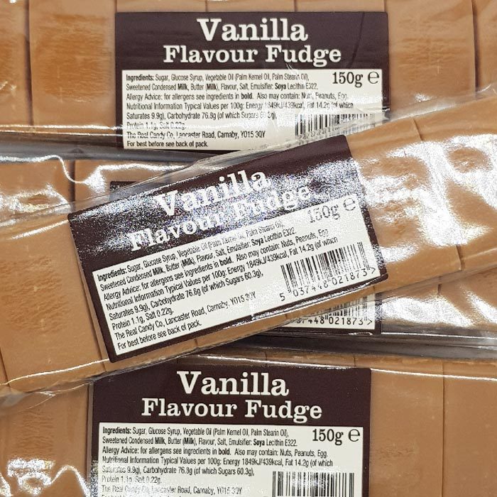 Vanilla Fudge Bar