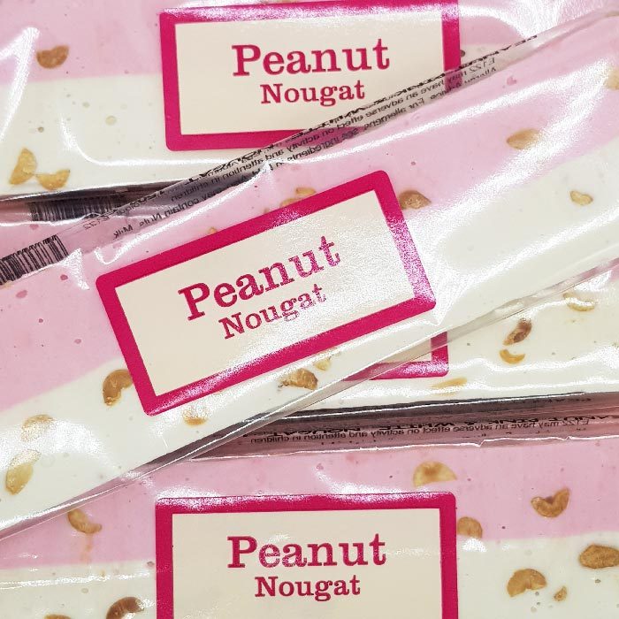 Peanut Pink & White Nougat Bar