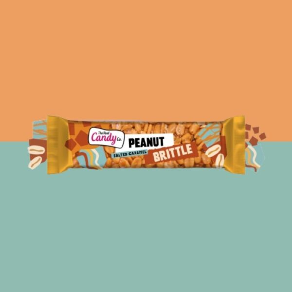 Salted Caramel & Peanut Brittle Bar x12