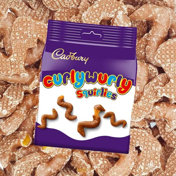 Cadbury Curly Wurly Squirlies 95g x10