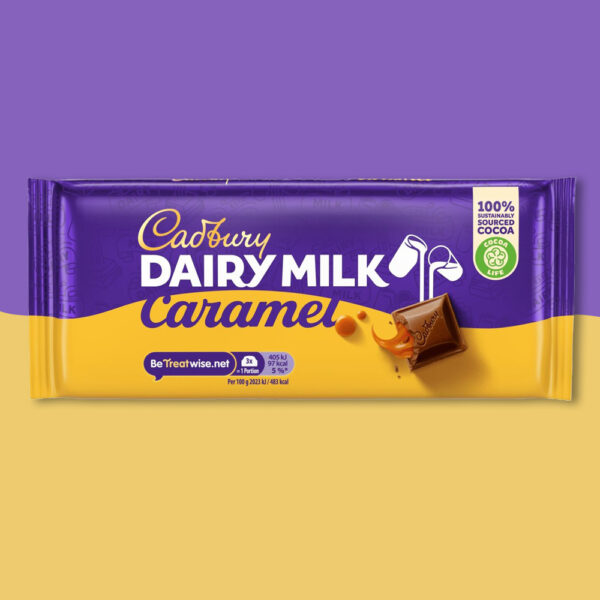 Cadbury Dairy Milk Caramel Block 120g x16