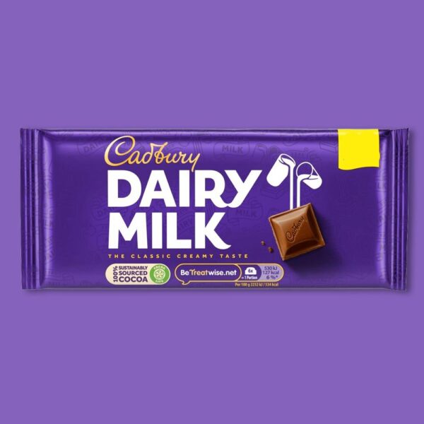 Cadbury Dairy Milk Block 95g x22