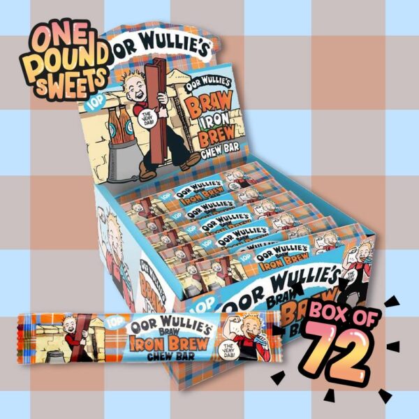Oor Wullies Braw Iron Brew Bars x72