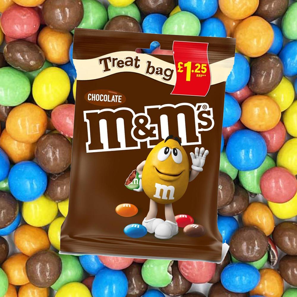 M&M's Chocolate Treat Bag 82g - We Get Any Stock