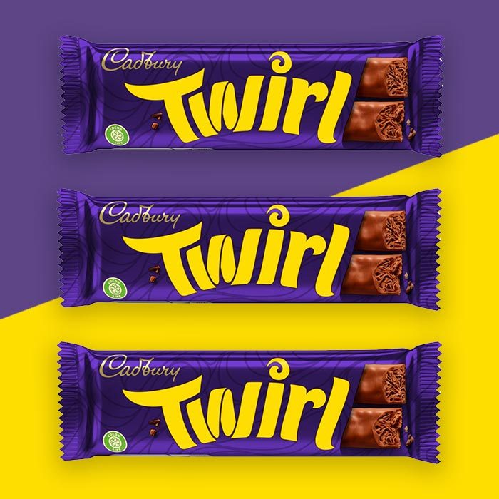 Cadbury Twirl Single Bar 69p