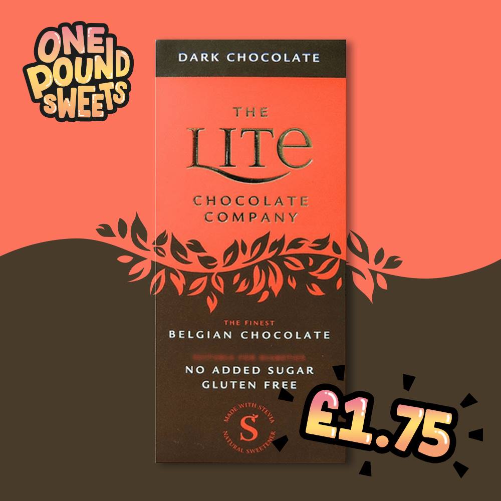 Lite Co Low Sugar Dark Chocolate Bar 85g