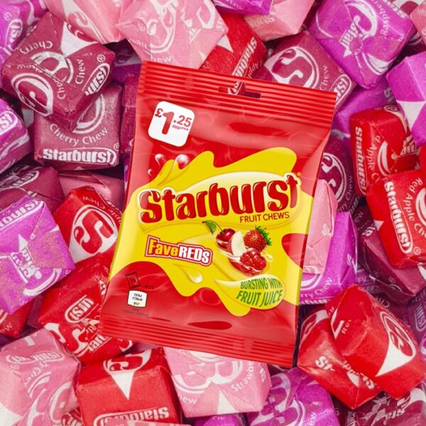 Starburst Fave Reds 127g x12