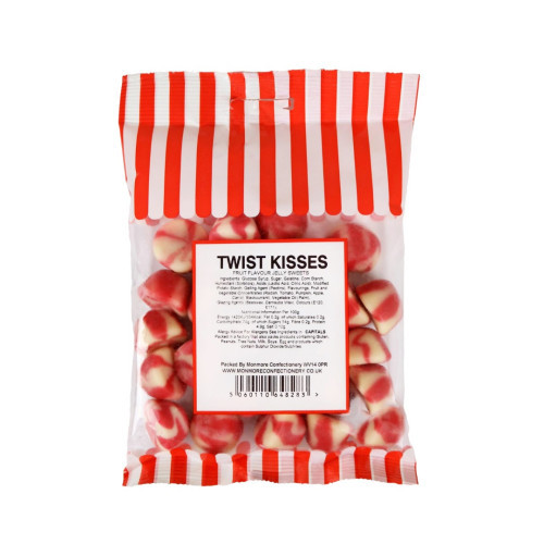 Strawberry Twist Kisses 140g