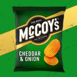 McCoy's Cheddar & Onion 65g