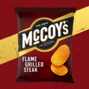 20x McCoy's Flame Grilled Steak 65g