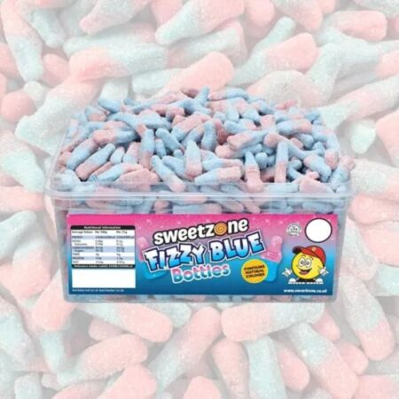 Sweetzone Fizzy Blue Bottles Tub 805g