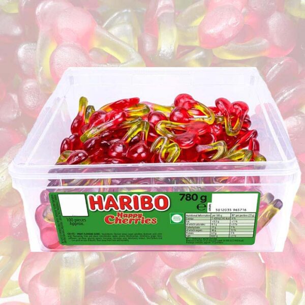 Haribo Happy Cherries Tub 780g