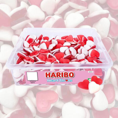 Haribo Heart Throbs Tub 480g