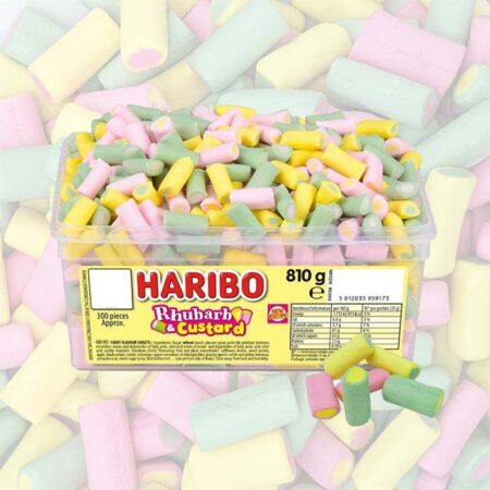 Haribo Rhubarb & Custard Tub 810g