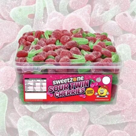 Sweetzone Sour Twin Cherries Tub 800g
