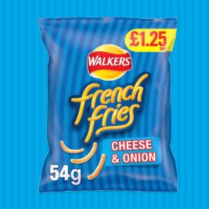 Walkers French Fries Cheese & Onion 54g - (£1.25 Bag)