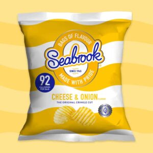 Seabrook Cheese & Onion 70g - (£1.25 Bag)