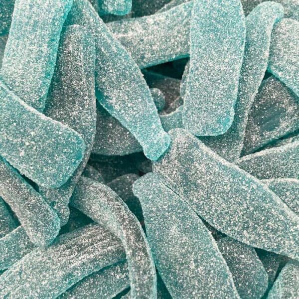 Sweetzone Giant Fizzy Blue Raspberry Bottles Tub 805g