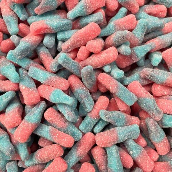 Sweetzone Fizzy Blue Bottles Tub 805g