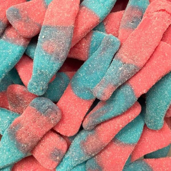 Sweetzone Giant Fizzy Blue Bottles Tub 805g