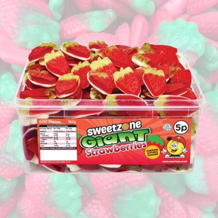 Sweetzone Giant Strawberries Tub 700g