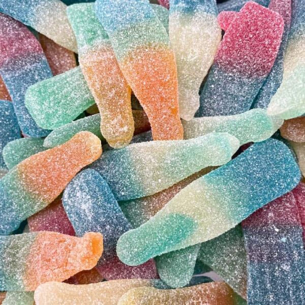 Sweetzone Fizzy Tutti Frutti Bottles Tub 805g