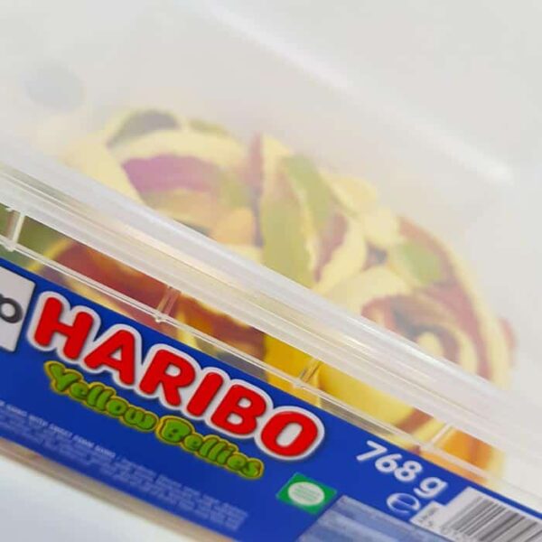 Haribo Yellow Bellies Tub 768g