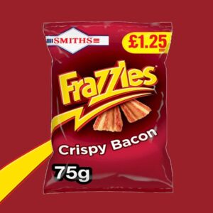 15x Smiths Frazzles Crispy Bacon 75g