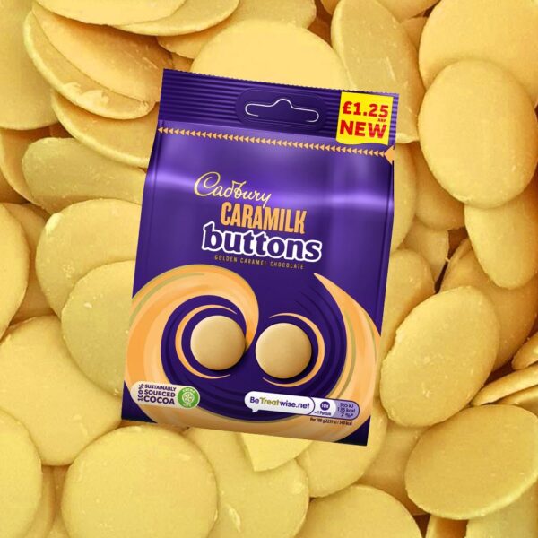 Cadbury Caramilk Giant Buttons 90g PMP £1.69 x10