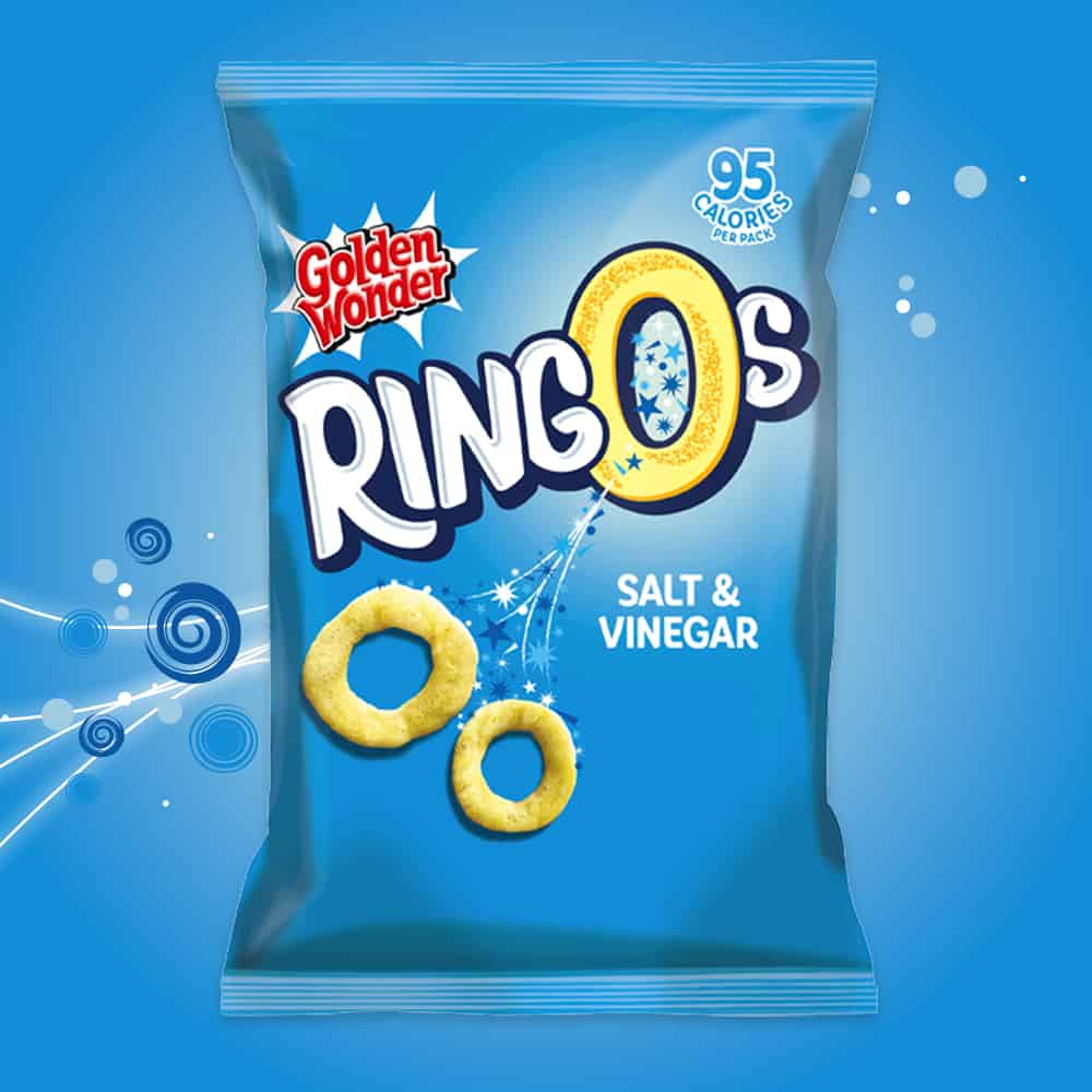 Golden Wonder Ringos Salt & Vinegar 40g | Retro Sweets | Buy Sweets ...